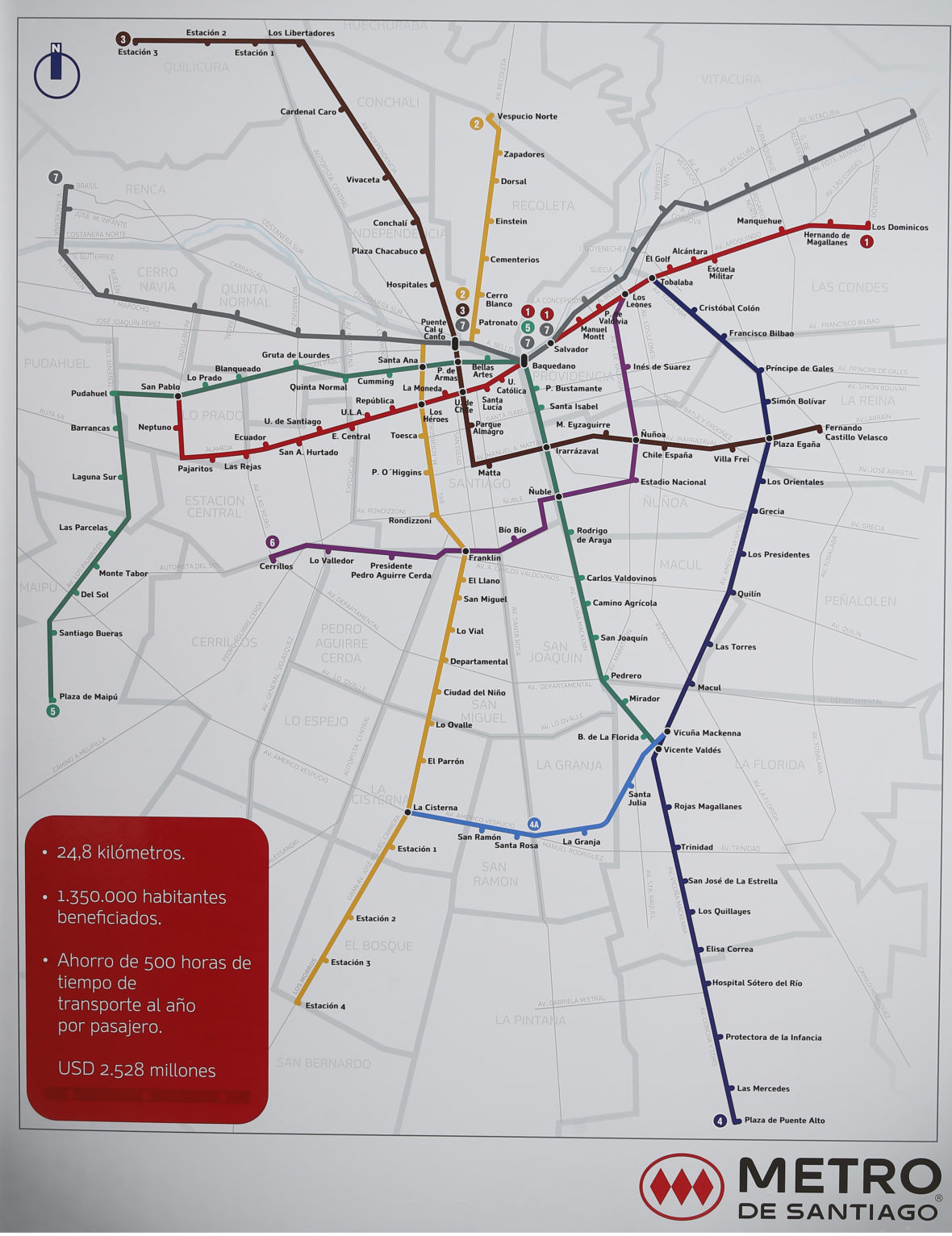 Anuncian La Construccion De La Linea 7 Del Metro De Santiago Enelsubte