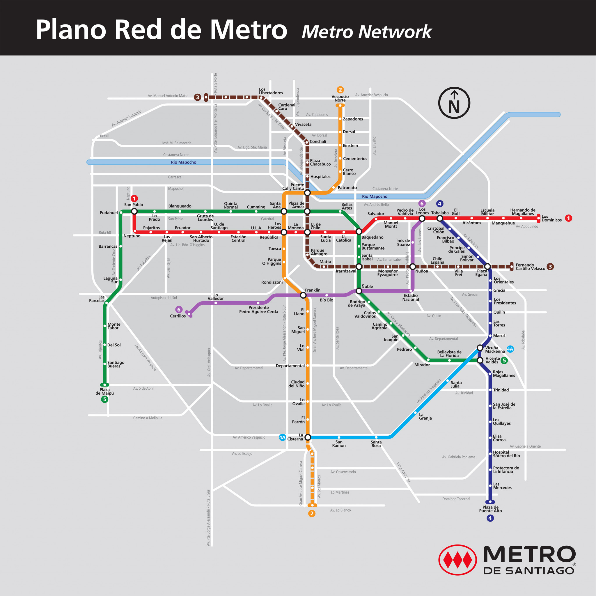 Santiago ganó el “mundial” de mapas de metro | enelSubte