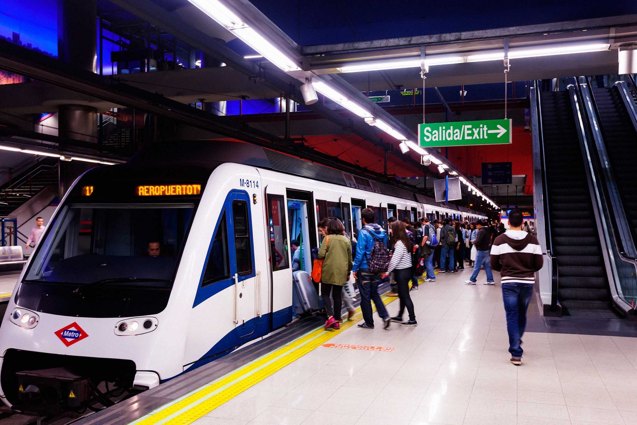 En Madrid Extenderán Una Segunda Línea De Metro Al Aeropuerto