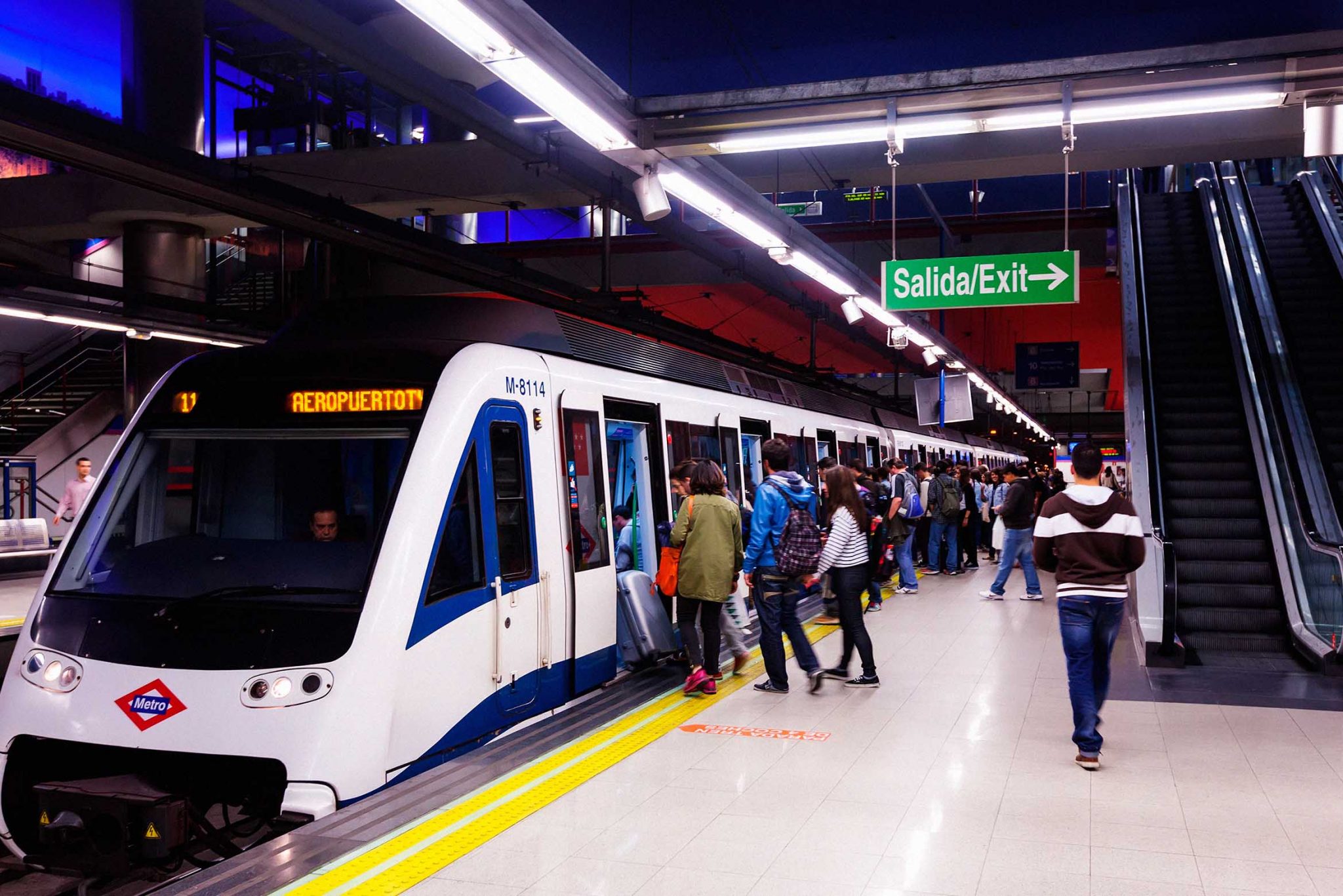 En Madrid extenderán una segunda línea de Metro al Aeropuerto | enelSubte