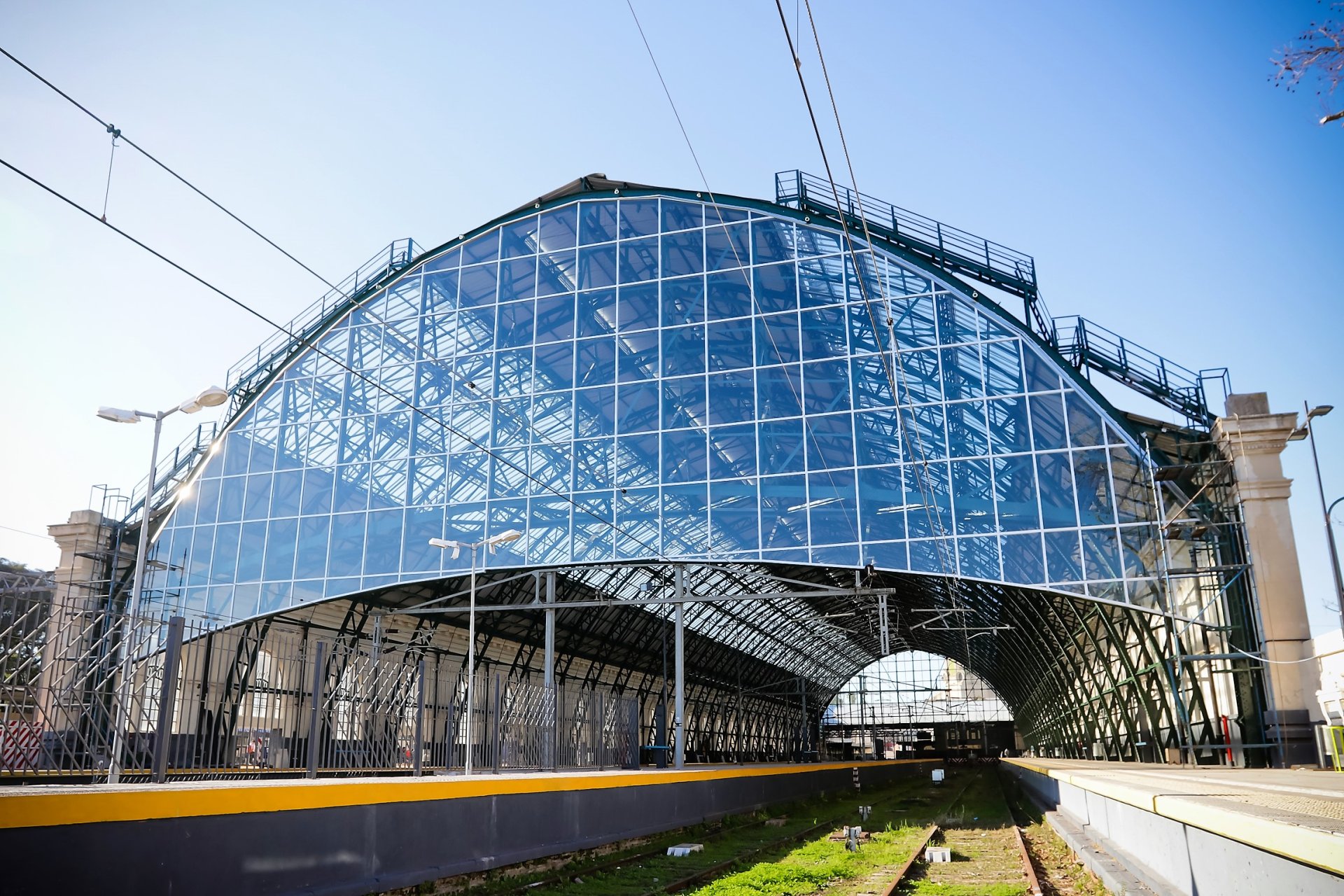Renovation of the roofs of the La Plata station is nearing completion