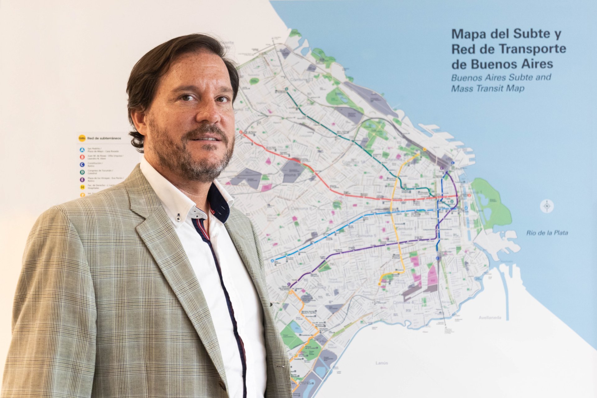 Javier Ignacio Ibáñez es el nuevo presidente de SBASE enelSubte
